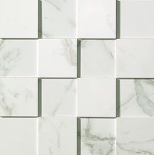 Marvel Calacatta 3D Mosaic 30x30 Bathroom Tiles